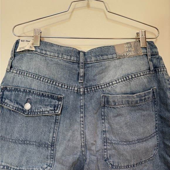 NWT Free People We The Free Boomerang Long Shorts Size 31 - Picture 11 of 13
